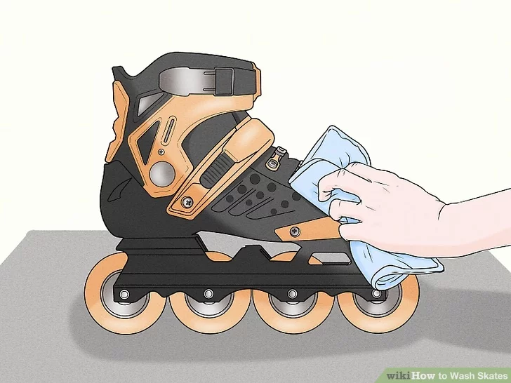چگونه اسکیت‌ها را بشوییم؟