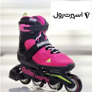 اسکیت رولربلید دخترانه میکروبلید مدل Microblade 2023 صورتی