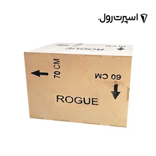 جامپ باکس چوبی سه وجهی طرح ROGUE