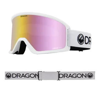 عينك اسكي دراگون  DX3 OTG - White WITH BASE LENS