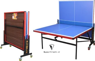 میز پینگ پنگ چرخدار MDF مدل Olympic-E2