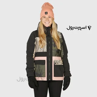 کاپشن اسکی و اسنوبرد برند برونتی BRUNOTTI KALIE PATCHWORK WOMENSNOW JACKET