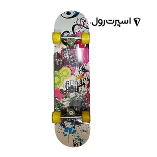 اسکیت برد حرفه ای طرح سیتی ربلز Skateboard City Rebels