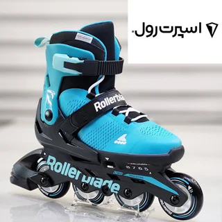 اسکیت رولربلید پسرانه میکروبلید مدل Microblade 2023 ابی فیروزه ای