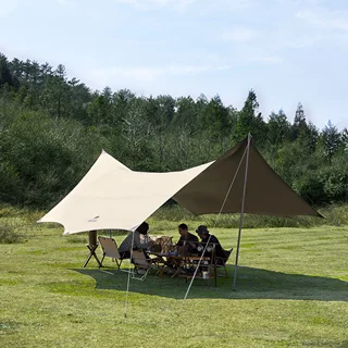 سایبان نیچرهایک 35 متر مربع مدل Ti-vinyl veriso به همراه 2 تیرک | NH19TM004