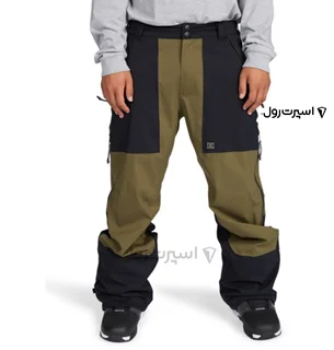 شلوار اسکی و اسنوبرد دی سی DC SQUADRON ADYTP03002 SNOW PANT OLIVE NIGHT