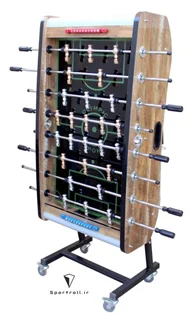 فوتبالدستی تاشو LEMI GLASS طرح چوب مدل Olymp-S12