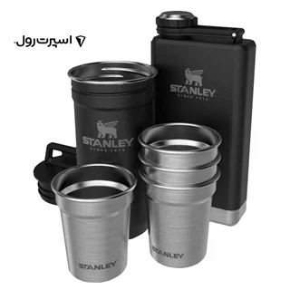 ست شات استنلي به همراه فلاسك كتابي STANLEY SHOT GLASS+FLASK SET