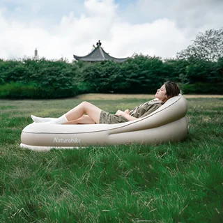 کاناپه بادی 2 نفره به همراه پمپ باد نیچرهایک | CNK2300DZ020